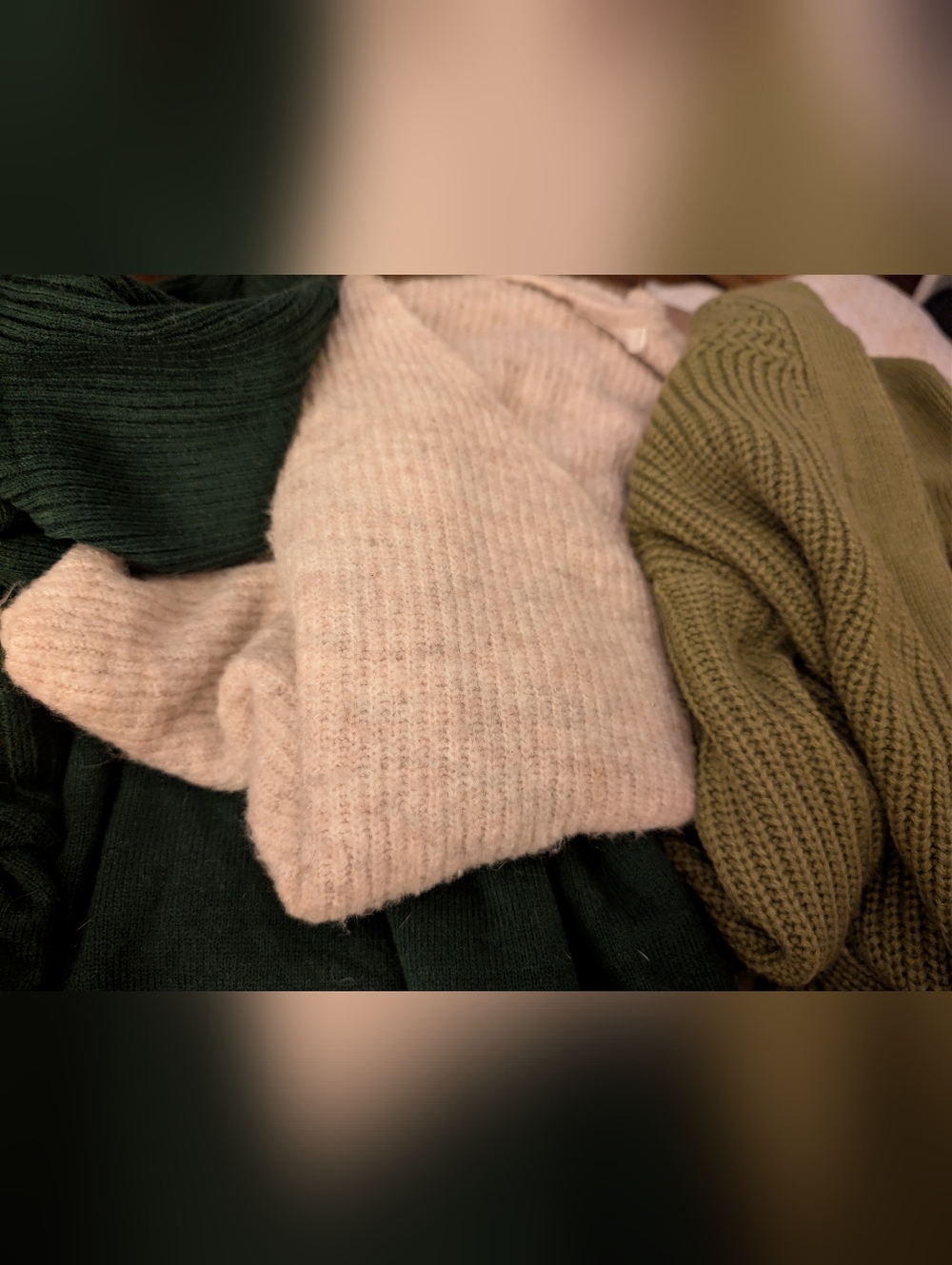 Knit Sweater Bundle Of 3